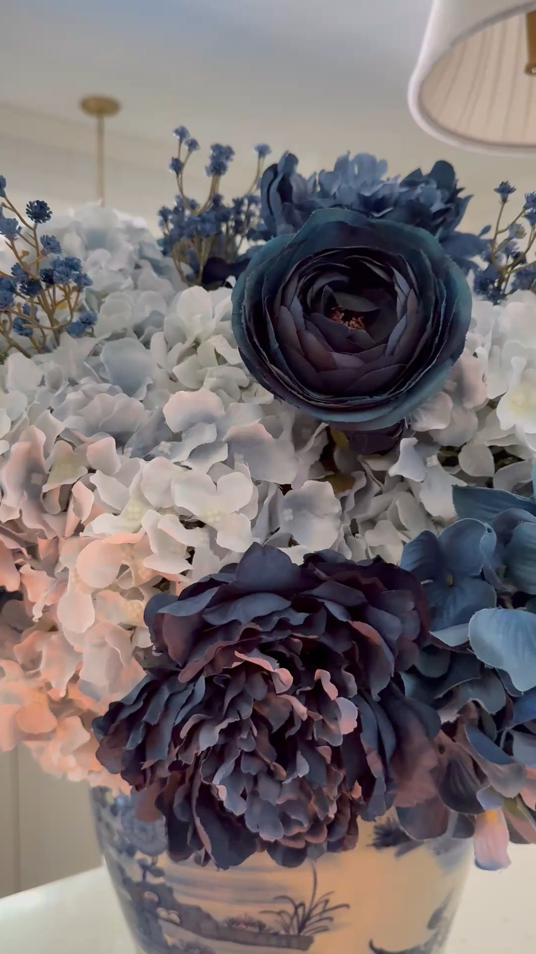 Chic layers of fall blues💙💙💙 

Ginger jars, faux flowers, candleholders, hurricane lantern, trays, blue willow dishes, napkins

 

 #LTKSeasonal #LTKHome