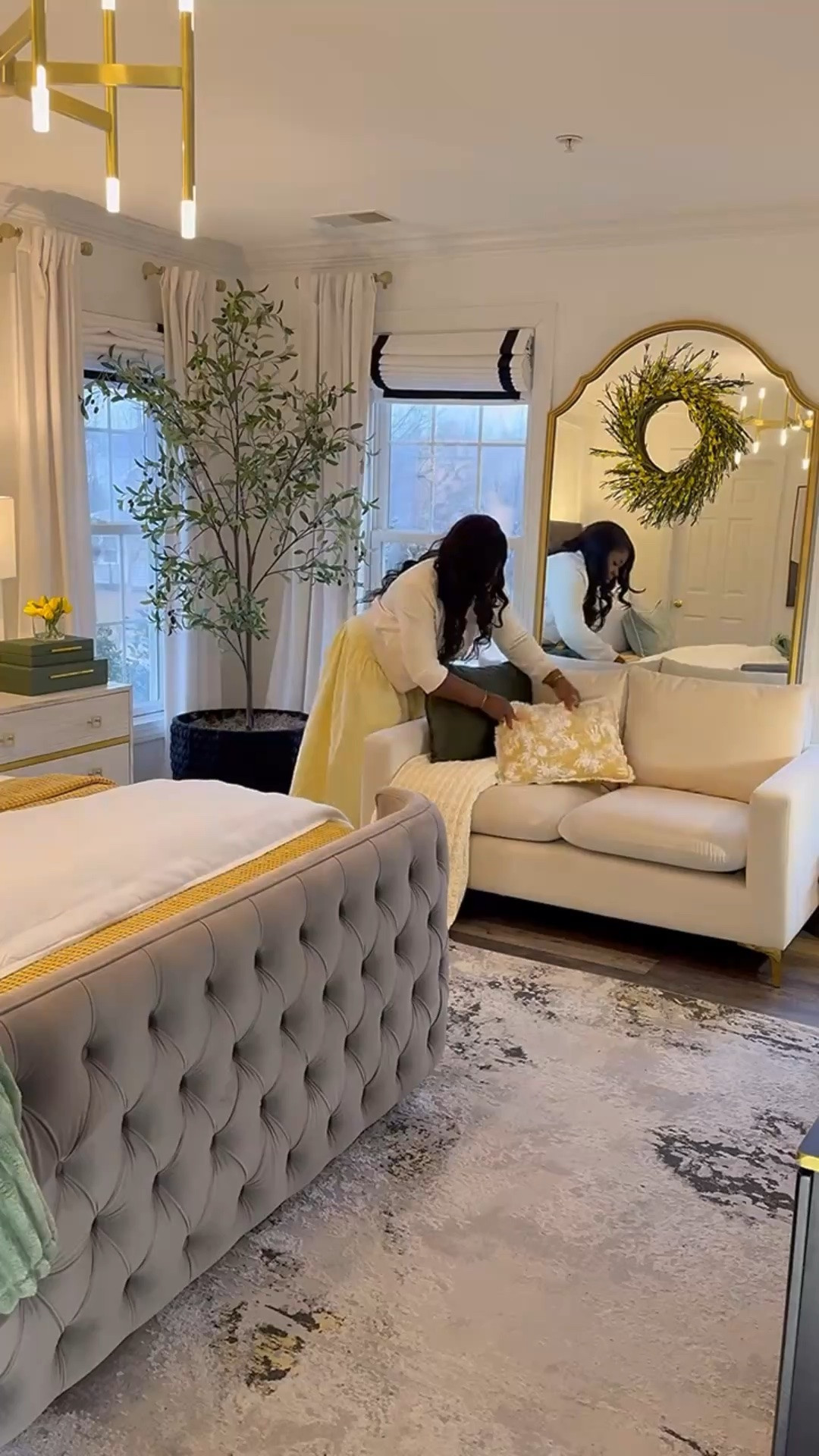 I’m really loving the green and yellow vibes in this bedroom for spring and summer!

#LTKHome #LTKSaleAlert