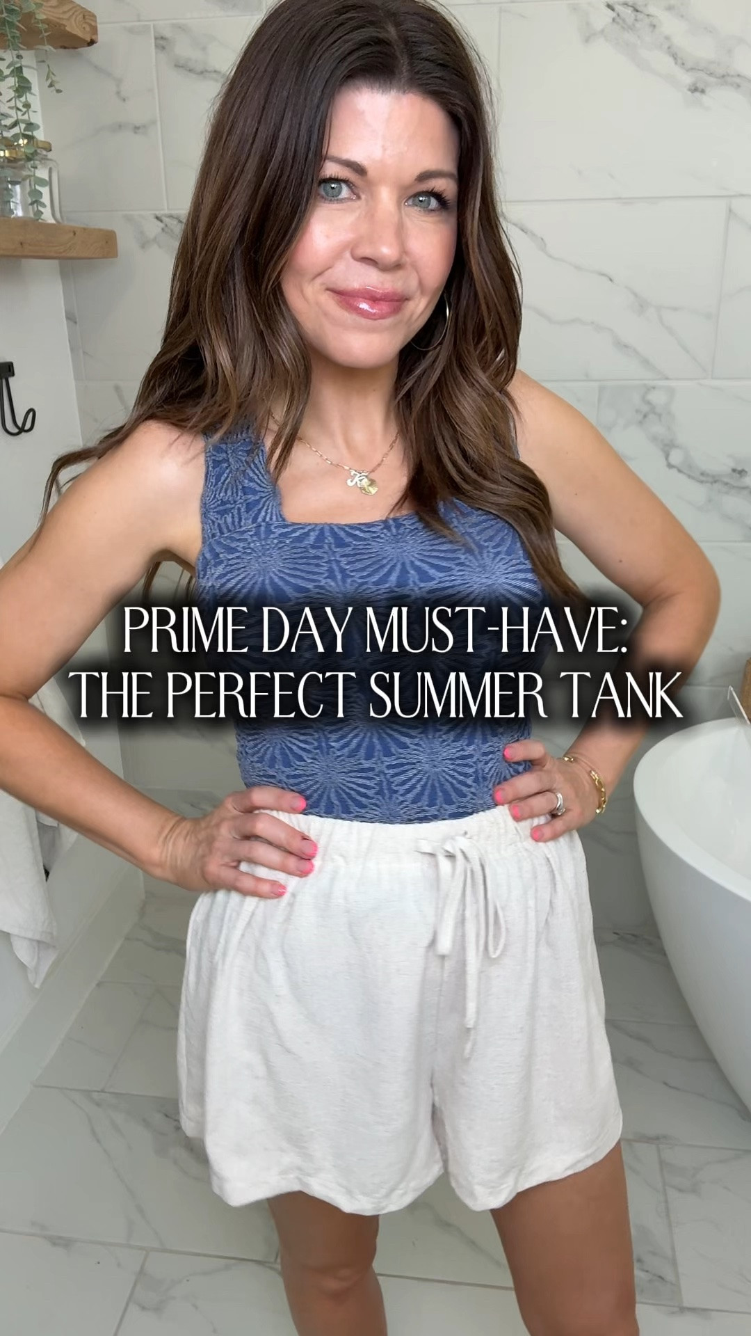 Prime Day deal alert 🚨

If you’re looking for that one tank you’ll reach for all summer long, this is it. ☀️

✔️ Stretchy and comfortable
✔️ Flattering fit
✔️ Perfect for layering or wearing on its own
✔️ Mom-approved
✔️ Under $13 during Prime Day

I have multiple colors and ordering several more! Whether you’re running errands or dressing it up for dinner, this tank does it all.

Don’t wait on this one—Prime Day prices don’t last long! 🤍

#AmazonPrimeDay #AmazonFashion #PrimeDayDeals #AmazonFinds #MomStyle #Over40Style #CapsuleWardrobe #SummerStyle #AmazonInfluencer #AffordableFashion