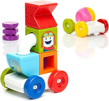 SmartMax My First Build and Drive Magnetic Building Vehicle STEM Play Set for Ages 1-5 | Amazon (US)