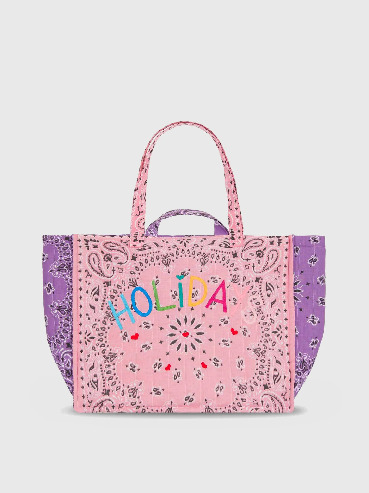 CALL IT BY YOUR NAME
                      
                     Quilted Maxi Cabas Tote | Saint Bernard