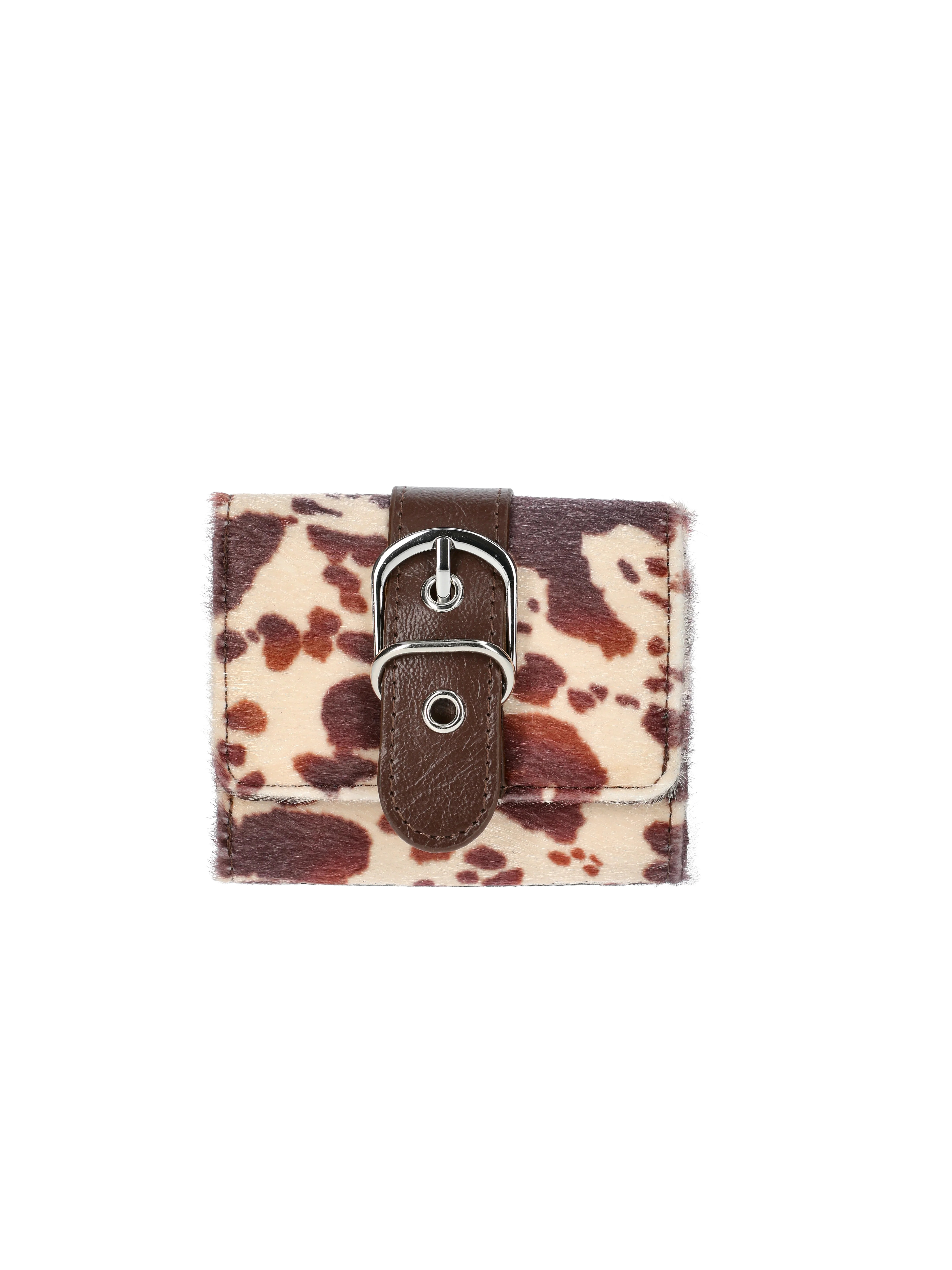 No Boundaries Women's  Flap Wallet, Brown Cow - Walmart.com | Walmart (US)