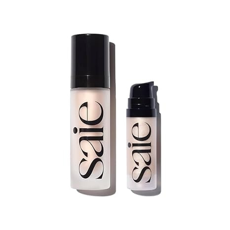 Saie Glowy Super Gel Lightweight Illuminator, Starglow Duo - Luminizer for Glowing Skin, Wear Alo... | Amazon (US)