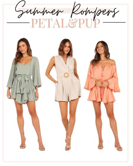 Check out these summer rompers from Petal and Pup

Summer outfit, summer fashion, beach outfit, vacation outfit 

#LTKtravel #LTKeurope #LTKstyletip