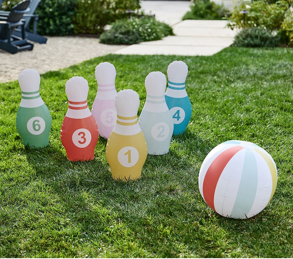 Jumbo Inflatable Bowling Set | Pottery Barn Kids