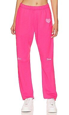 Lauren Moshi Chantra Jogger in Neon Pink from Revolve.com | Revolve Clothing (Global)
