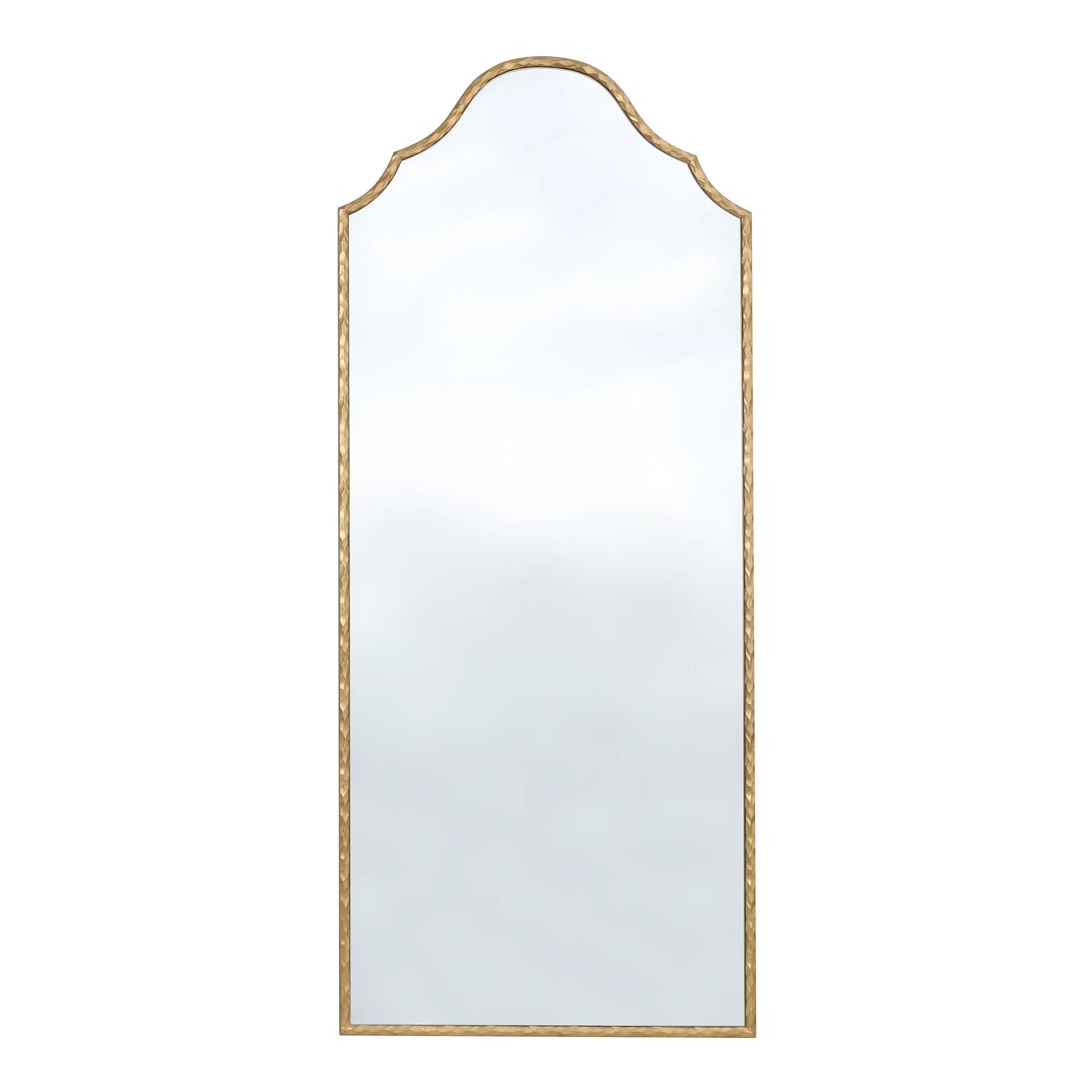 Gold Frame Art Deco Arch Floor Mirror 30"x70" My Texas House - Walmart.com | Walmart (US)