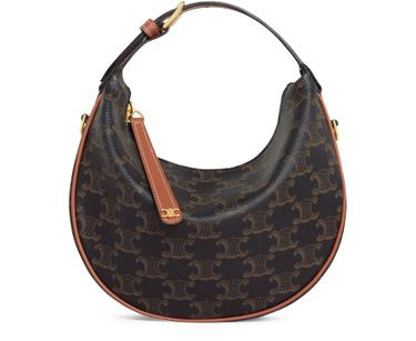 Teen Celine Lulu in Triomphe canvas and calfskin - CELINE | 24S US