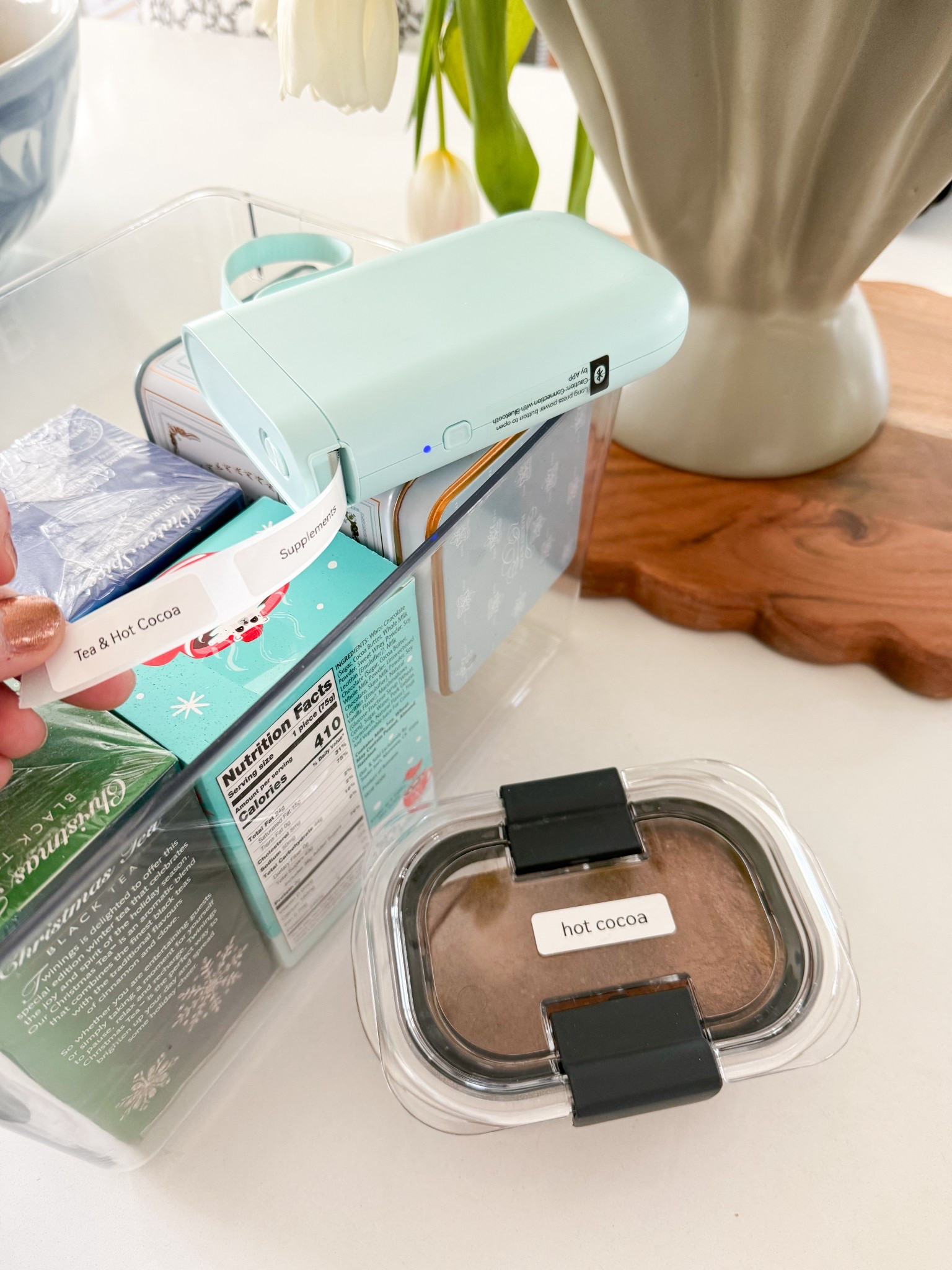 Using my wireless label maker to organize our kitchen pantry! 

#LTKHome #LTKSaleAlert #LTKmomlife