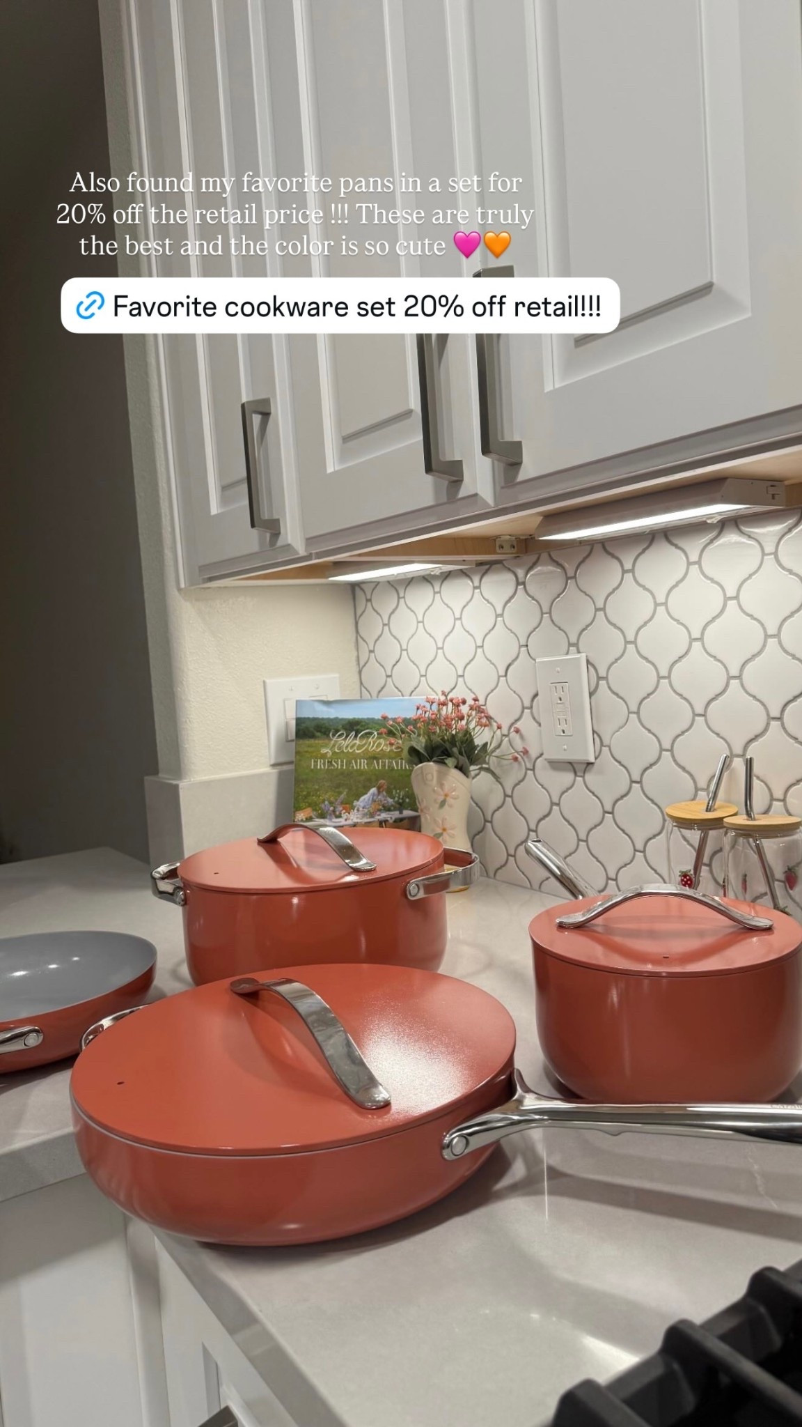 Also found my favorite pans in a set for 20% off the retail price !!! These are truly the best and the color is so cute 🩷🧡

#LTKHome #LTKSaleAlert #LTKSeasonal