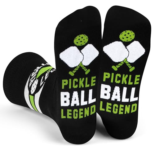 Lavley Funny Pickleball Socks for Adults - Pickleball Gifts for Men, Women, and Teens - One Size ... | Amazon (US)