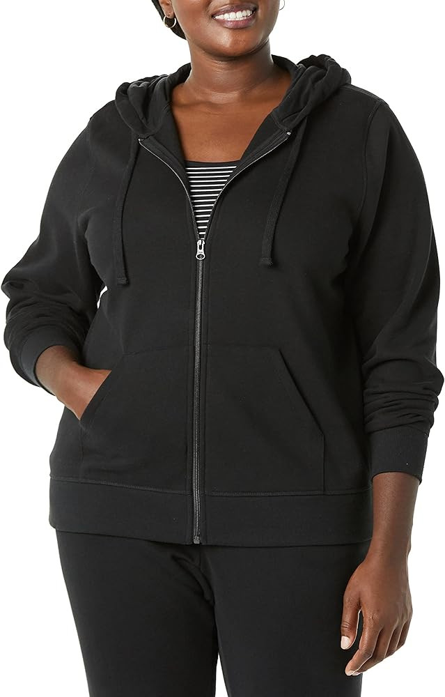 Amazon Essentials Womens French Terry Full-Zip Hoodie | Amazon (CA)