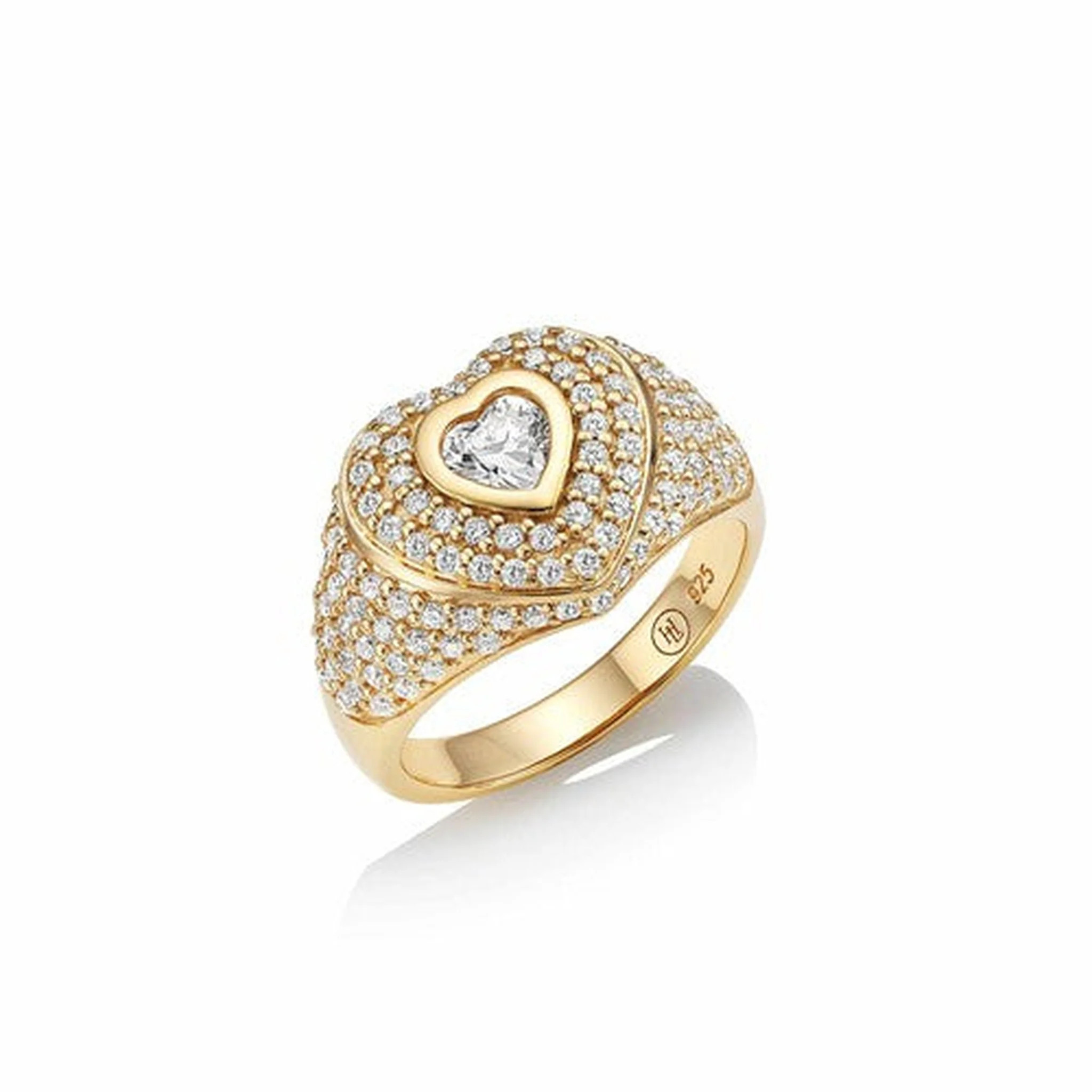 The Heart of Gold Ring | Heavenly London