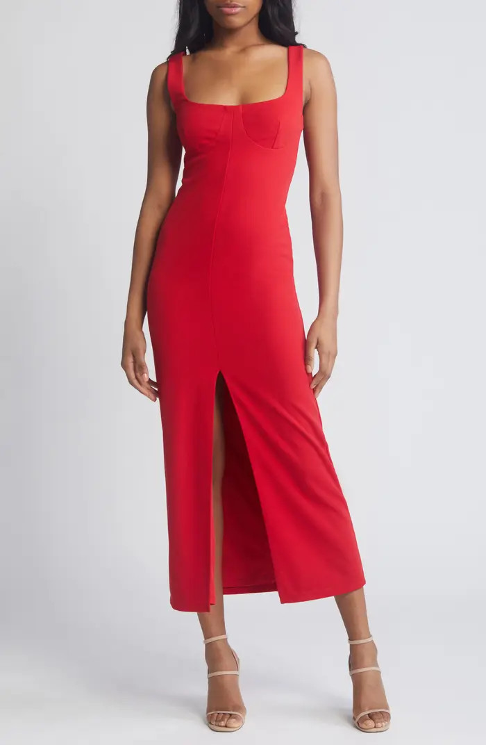 The Bravado Slit Front Maxi Dress | Nordstrom