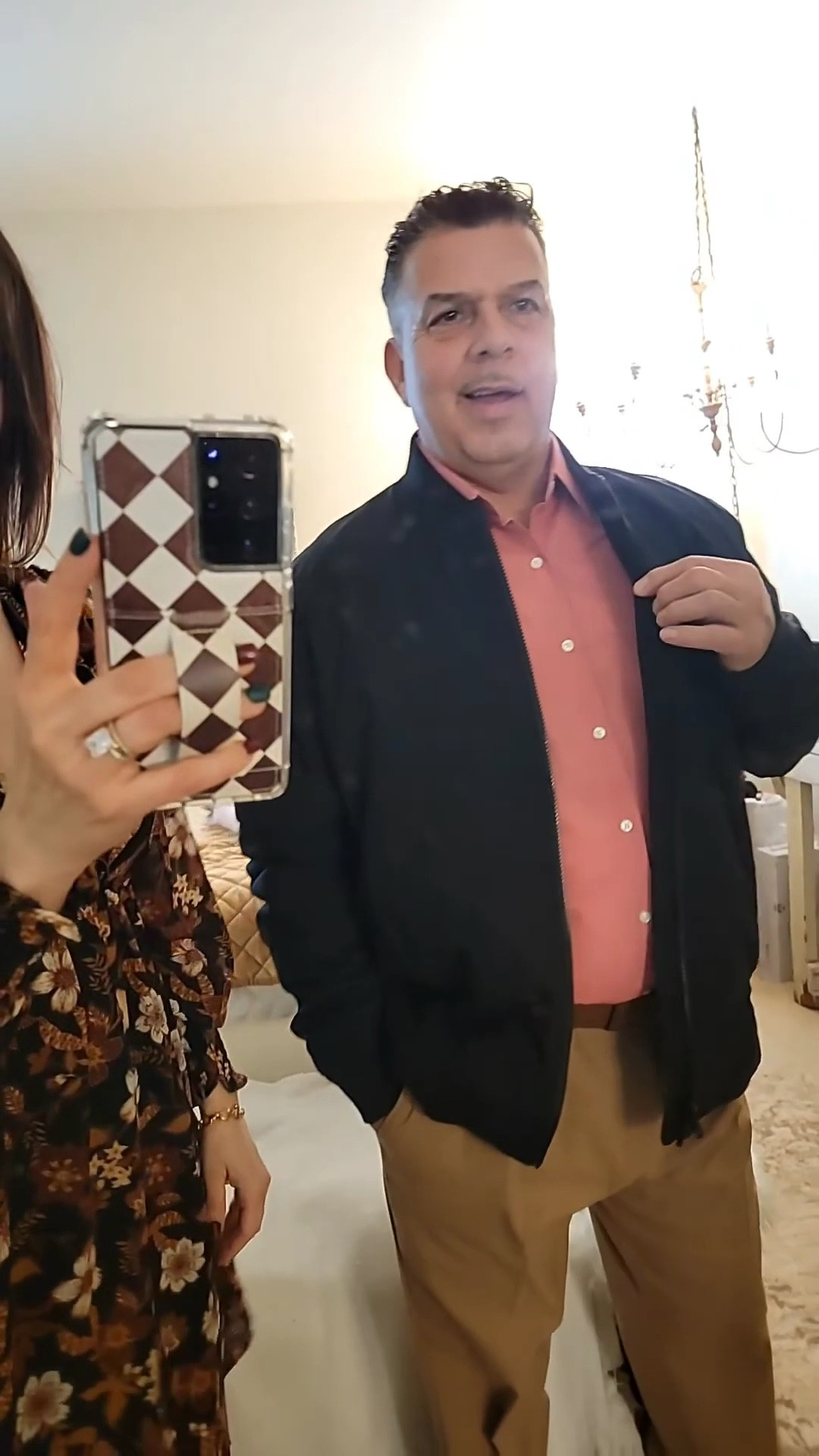 Jacket is an X-Large to allow for layering underneath. Pants 38 & are super comfortable. Shoes run tts & have great support.

#mensholidayoutfit
#mensstyle
#LTKShoeCrush

#LTKSeasonal #LTKCyberWeek #LTKHoliday