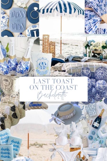 LAST TOAST ON THE COAST BACHELORETTE 🩵🌊💍


Bachelorette party idea, coastal bachelorette, beach bachelorette, beach party, bride, bridal party, wedding, beach wedding, Charleston, seaside, 30A, 30A bachelorette, bach decor, beach bach, coastal decor 

#LTKtravel #LTKunder50 #LTKwedding