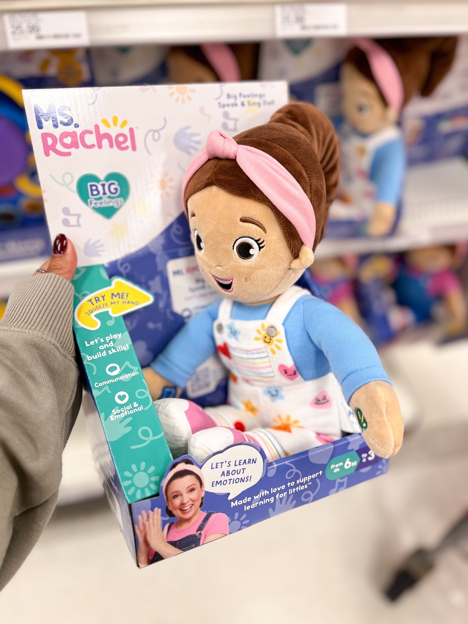 #ad This Ms. Rachel doll is a must for the holidays 🥹 Your little one will love this emotional learning doll. It plays 15 phrases and 4 calming songs! Available at Target 🎯 

#TargetFinds #TargetPartner #target #Toys


#LTKHoliday #LTKKids #LTKGiftGuide