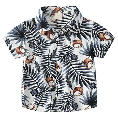 Toddler Boys T-Shirts & Tank Tops Summer Short Sleeve Cartoon Letter Prints Shirt Children Kids Clothes Cute Outwear | Walmart (US)