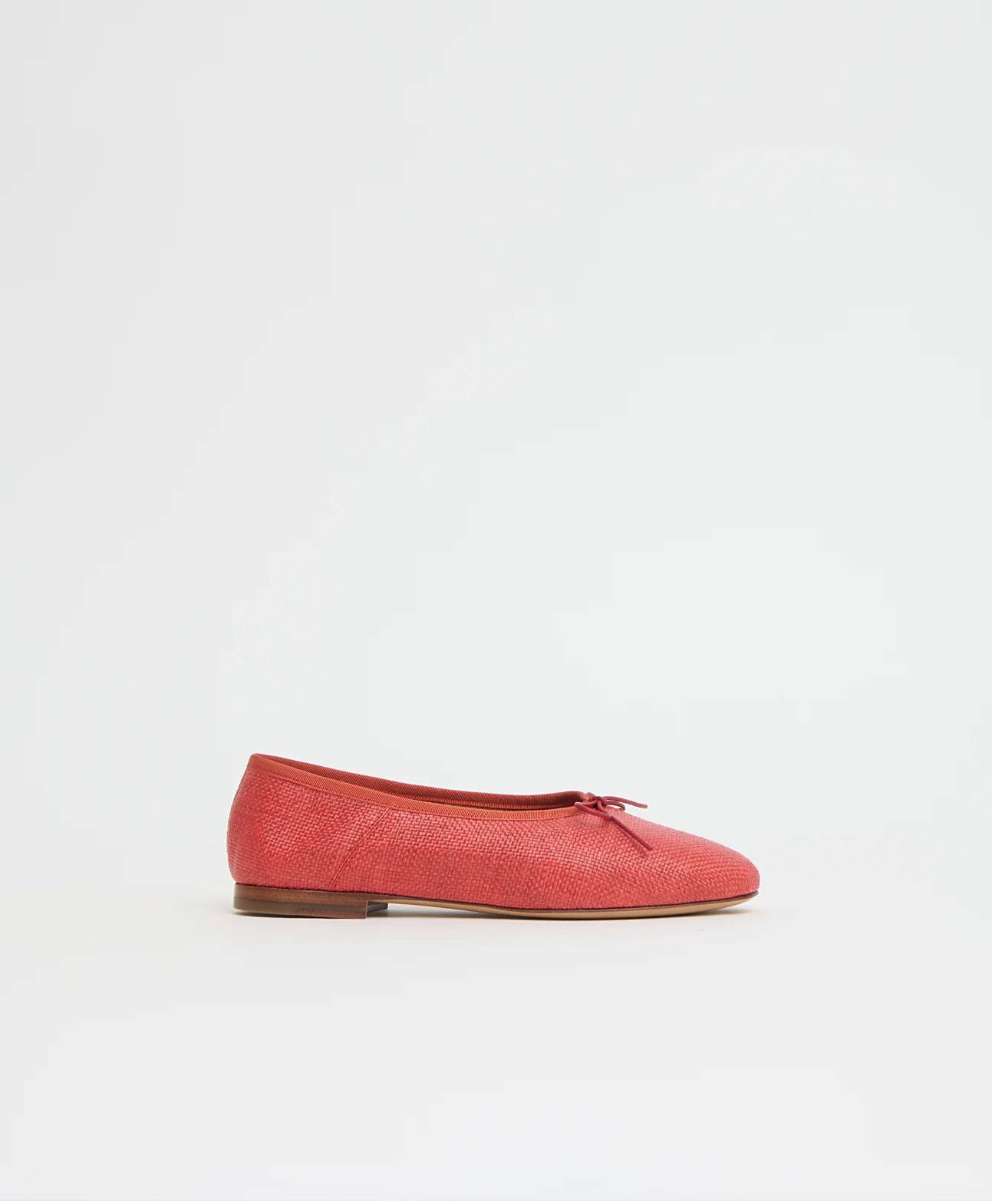 Dream Ballerina - Pomodoro Smooth Raffia | MANSUR GAVRIEL
