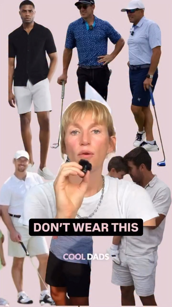 3 easy tips to switch from golf dad to cool dad

#golf #cooldad #mensfashion #dad