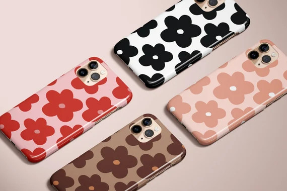 Retro Daisy Floral Iphone 13 12 11 Pro Max Case Iphone XR | Etsy | Etsy (US)
