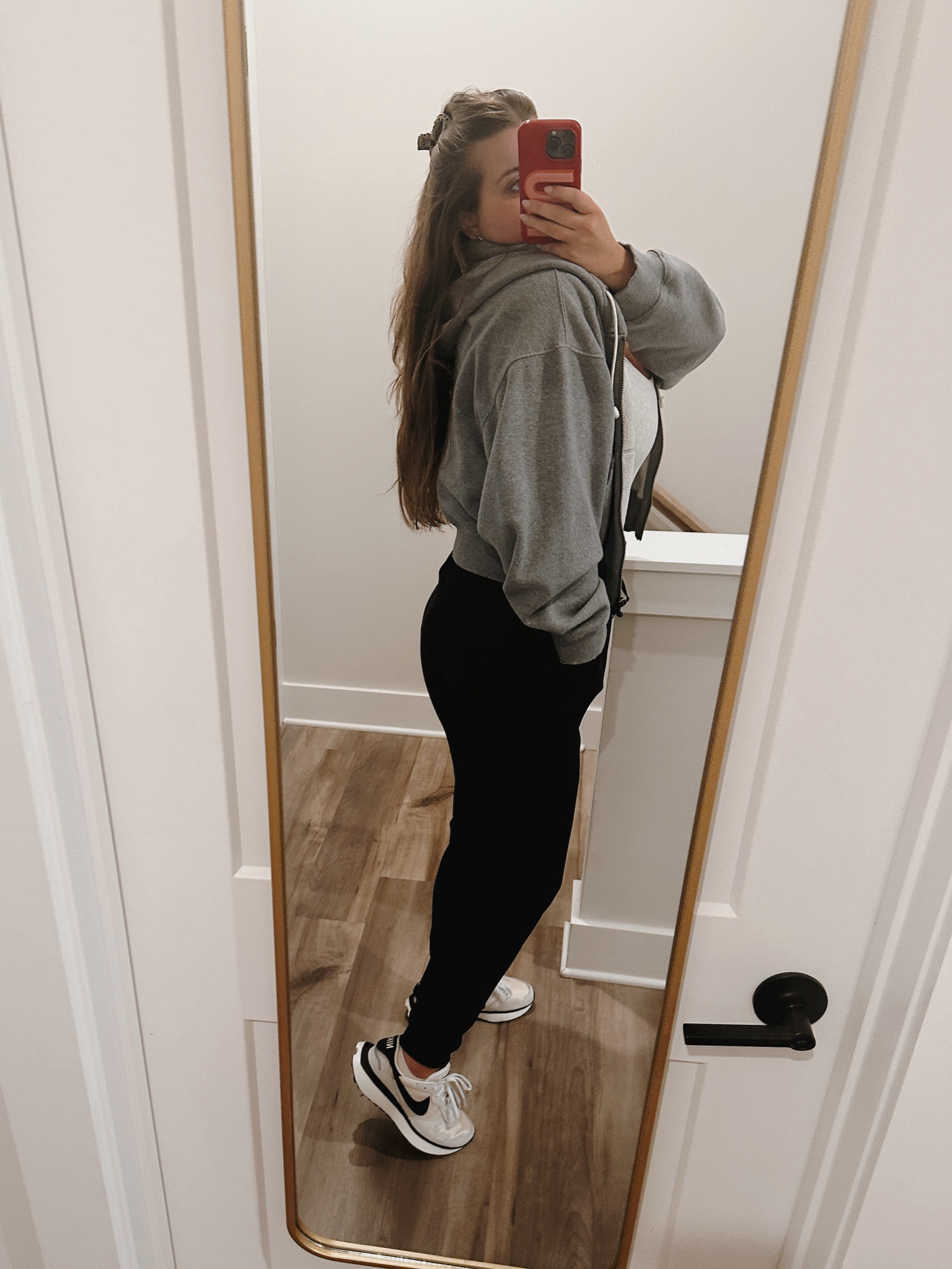 Got these joggers on sale and know I’m going to be wearing them all the time! These are perfect for traveling. I’m in a size 10 and bodysuit is A&F in a large  

#LTKfindsunder100 #LTKmidsize #LTKtravel