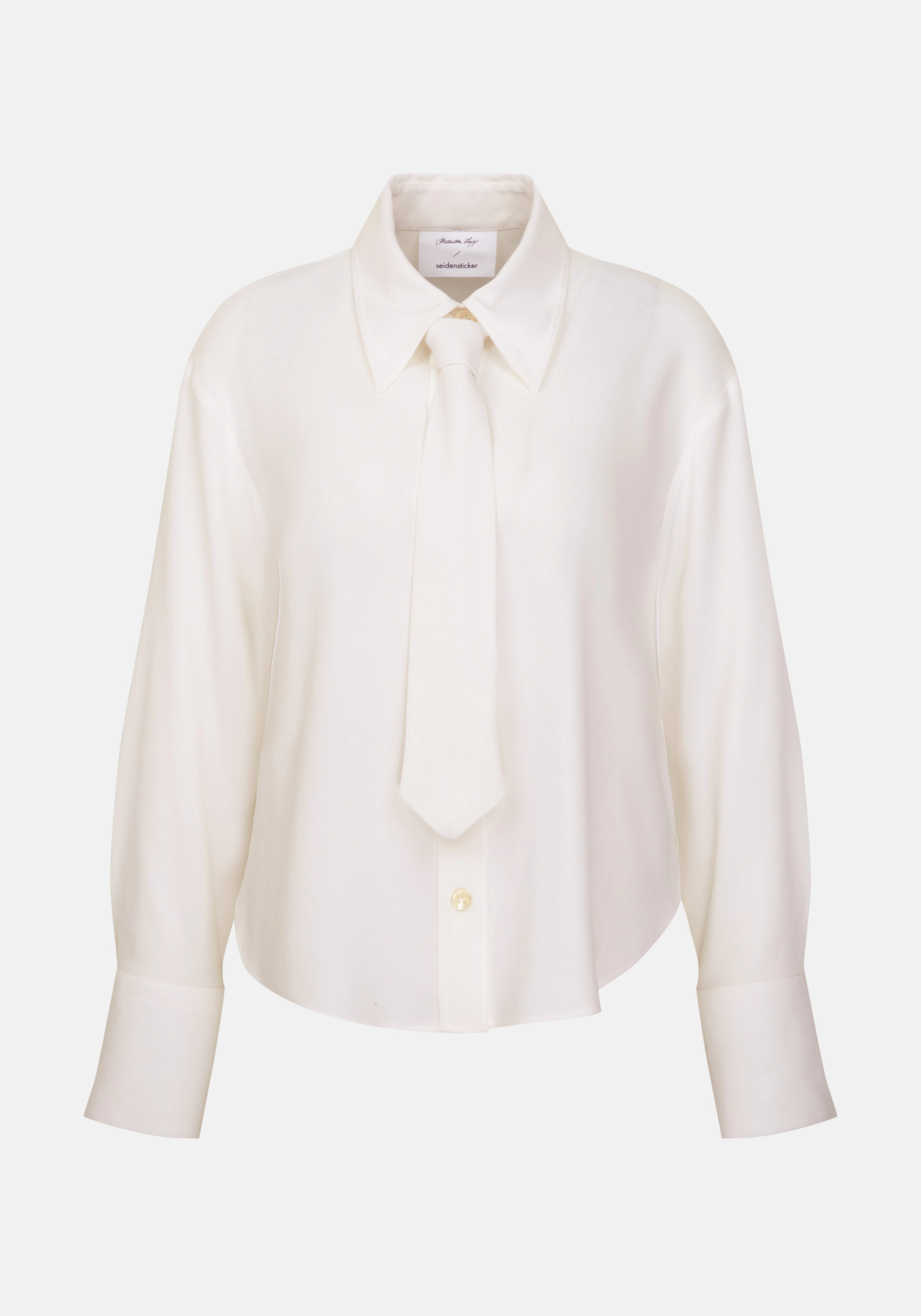 Krepp Satin Hemdbluse | Seidensticker (DE)