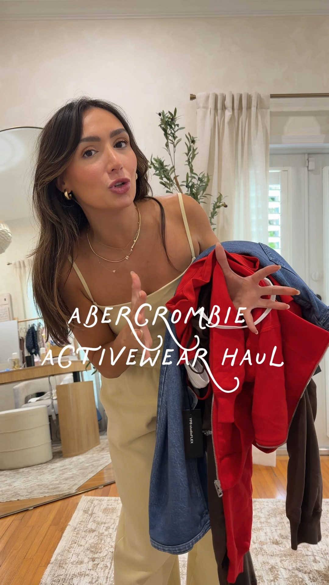 #abercrombiepartner Kind of SWOOONINGG over my latest @abercrombie YPB order! Wearing small in most, except XS in pull on jeans and red leggings! 

The YPB line has been my go-to for years now and I love that it can take me from park life to errands + coffee dates! #liketkit

#LTKxAbercrombie #LTKootd