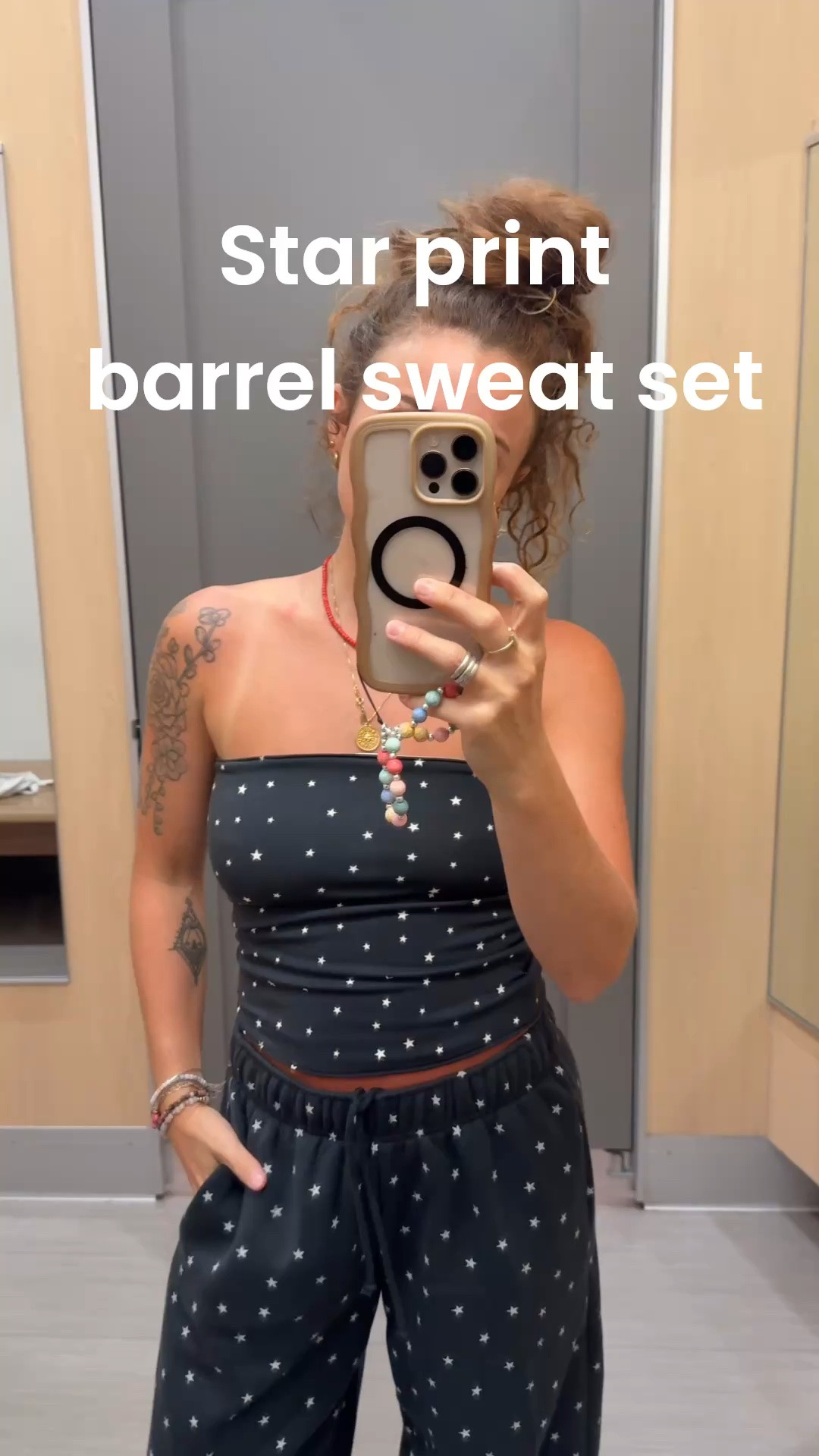 Wearing an Xs in both pieces