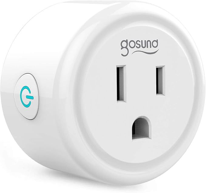 Mini Smart Plug Gosund WiFi Outlet Works with Alexa Google Assistant, No Hub Required, ETL and FC... | Amazon (US)