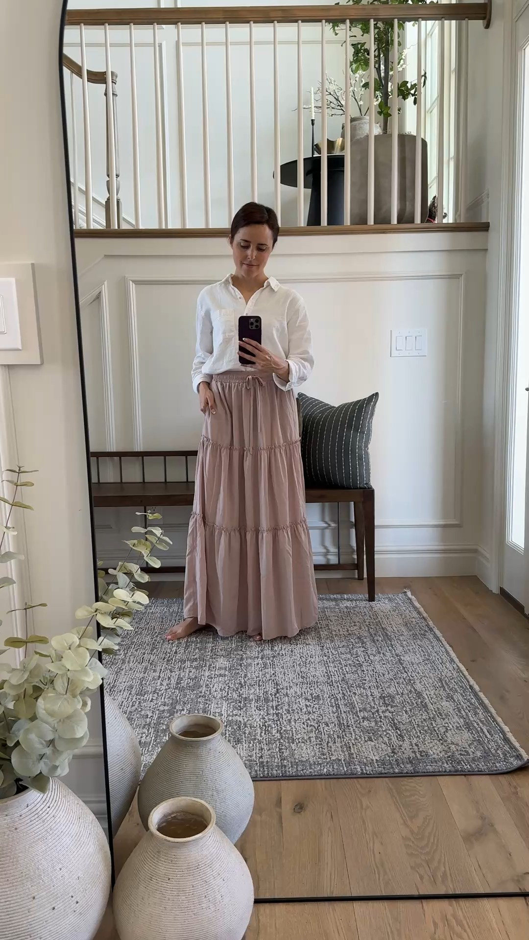 Flowly flattering tiered maxi skirt I’m loving!!! And so many beautiful colors. I’m a small, but sized up for a looser relaxed fit. 

#amazon #amazonfashion

Amazon, Amazon fashion, skirt, maxi skirt, tiered skirt, boho skirt 

#LTKOver40 #LTKFindsUnder50 #LTKStyleTip