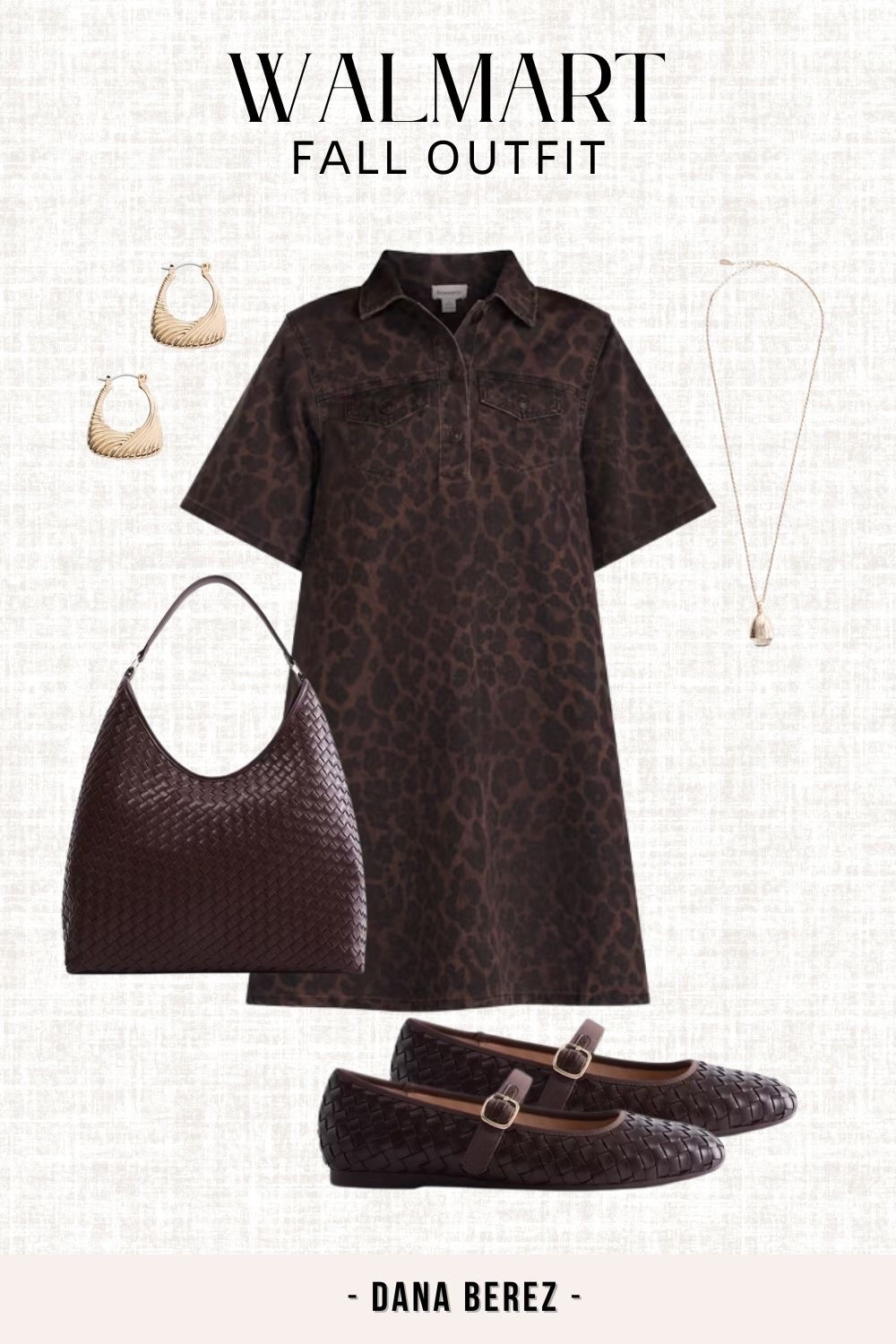 Okay Walmart 👏 This chocolate leopard dress is such a fun fall find — easy to throw on, but the woven flats and bag make it feel instantly pulled together.

Walmart fall outfit, Walmart dress, size 14 fall outfit, Walmart fashion size large, midsize fall style, leopard print dress, affordable fall fashion

#LTKCon #LTKootd #LTKWorkwear