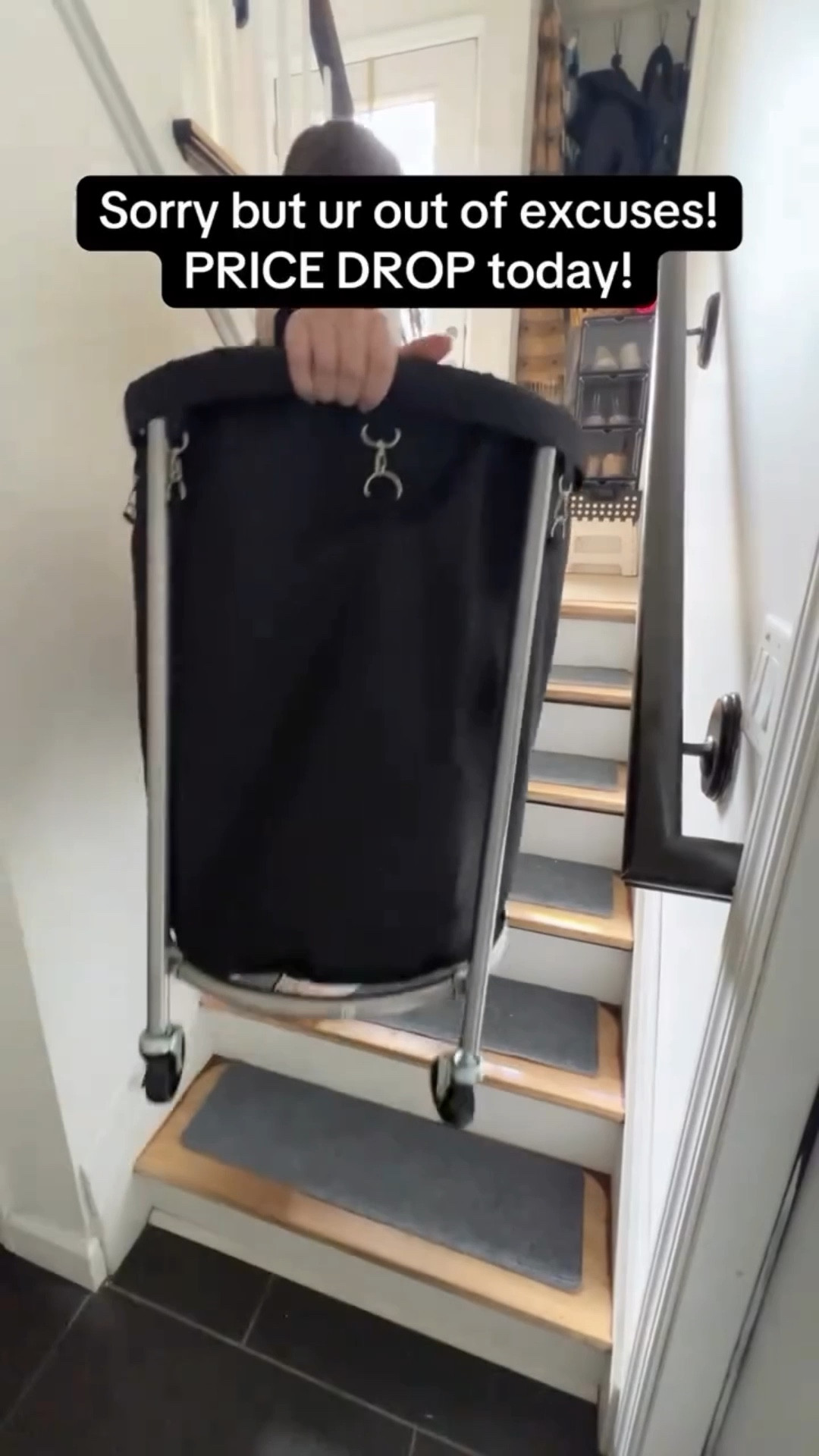 This rolling laundry hamper makes the laundry process so much faster. Roll it around the house to gather all the dirty laundry or drop off all the clean,folded laundry back to everyone’s bedroom. It’s on sale right now too.

#rollinglaundryhamper #laundryorganization #momlifehacks #homeorganizationfinds #amazonhomefinds

#LTKmomlife #LTKHome #LTKdayinmylife