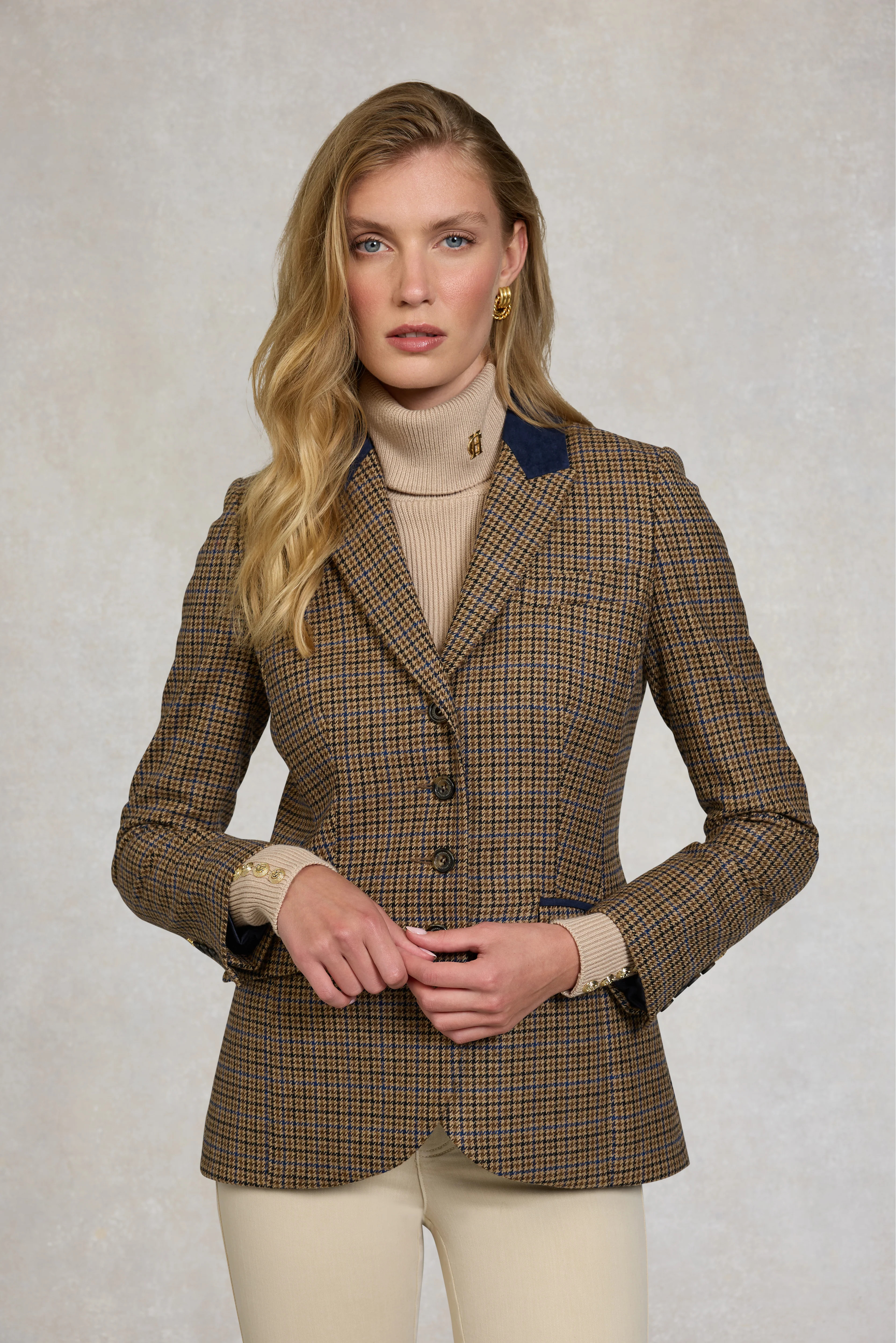 Hacking Jacket (Abbot Check Tweed) | Holland Cooper