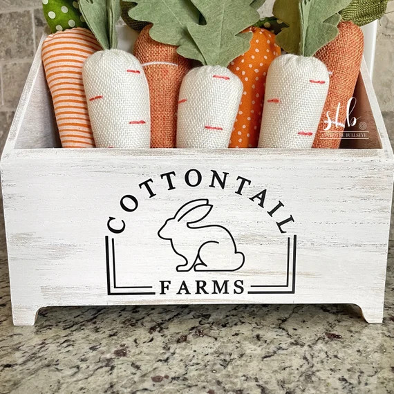 Cottontail Farms SVG Easter PNG Cottontail Farms Printable Easter Cottontail Bunny for Cricut | Etsy (US)