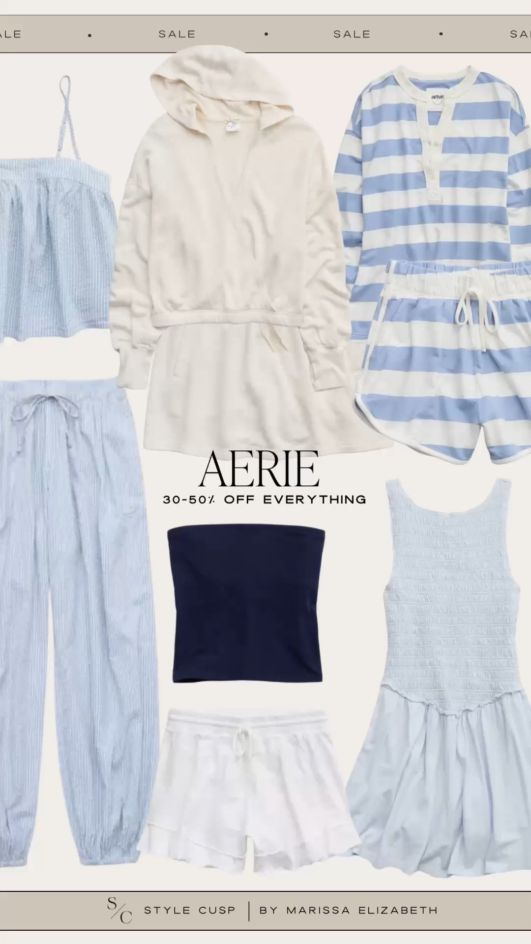 @Aerie  sale is here 🩵 30–50% off everything.

Aerie, Aerie sale, lounge sets, matching sets, striped set, smocked dress, hoodie romper, summer lounge, comfy outfit, casual summer outfit, sale finds, summer essentials

#LTKootd #LTKSaleAlert #LTKSeasonal