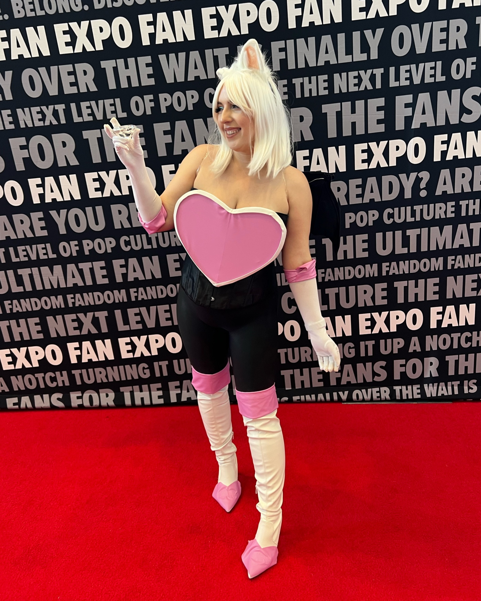 Convention cosplay / Rouge the Bat cosplay / Sonic the Hedgehog cosplay / video game character costume / Halloween costume / video game cosplay / bat wings / DIY costume 

#LTKMidsize #LTKBeauty #LTKFindsUnder100