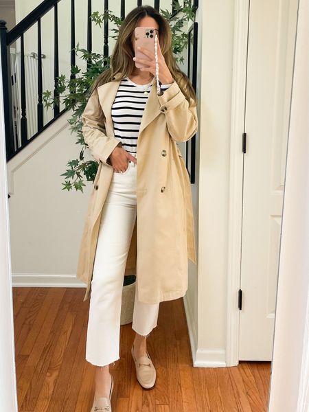 Classic old money fall outfit
Neutral trench coat fall outfit 

#LTKover40 #LTKsalealert #LTKfindsunder100