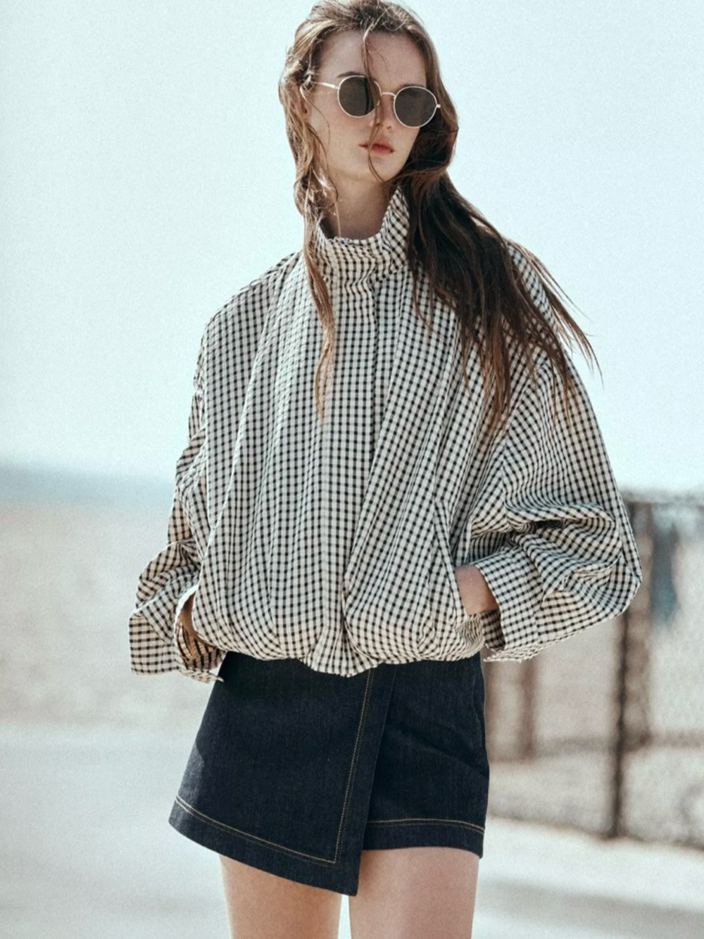 Zara PLAID BOMBER JACKET | Poshmark