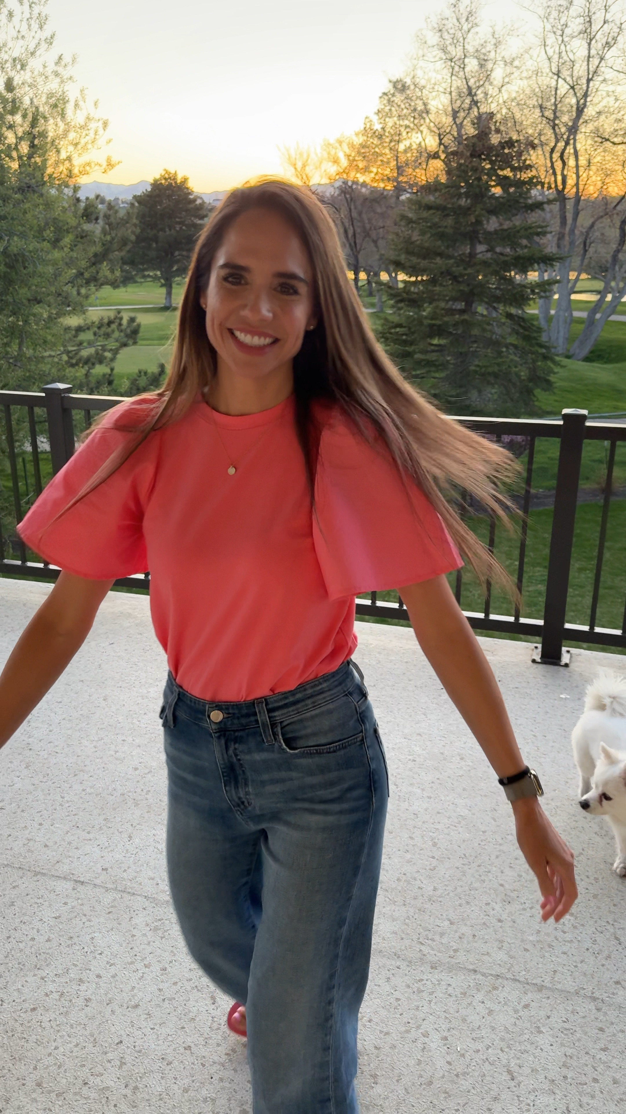 The cutest $15 top! And it’s so soft and comfy too! Wore this for a cute and casual party!  I’m wearing a size XS. #casual #top #affordable 

#LTKover40 #LTKworkwear #LTKtravel