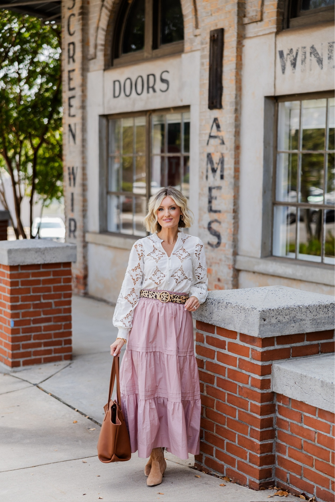 You can wear this skirt so many ways! The prettiest pink! 💕 Wearing XS!

Loverly Grey, Anthropologie finds, maxi skirt, fall looks, fall outfits, fall finds, maxi skirt, leopard print, booties

#LTKSeasonal #LTKStyleTip