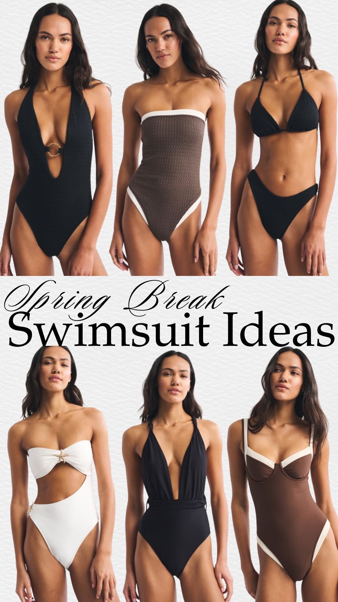 Spring break swimsuit ideas ✨

￼

#LTKSwim #LTKSeasonal #LTKSpringSale