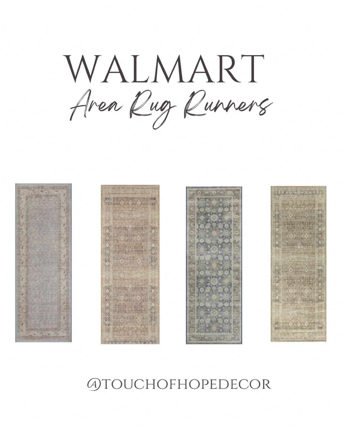 Beautiful runners from the one and only Walmart 

#LTKStyleTip #LTKHome