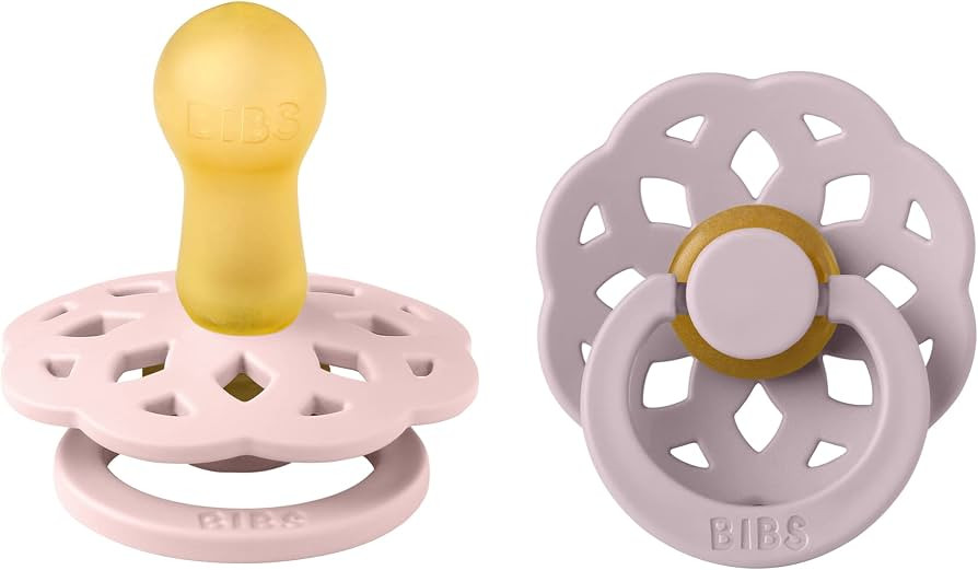 BIBS Pacifiers - Boheme Collection | BPA-Free Baby Pacifier | Made in Denmark | Set of 2 Blossom/... | Amazon (US)