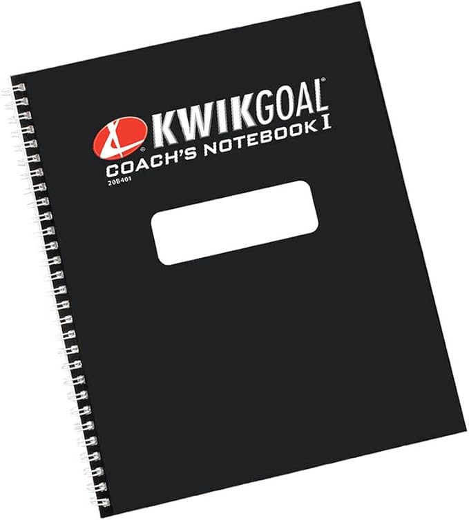 Kwik Goal Coaches' Notebook , 8.5-Inch x 10-Inch,Black | Amazon (US)