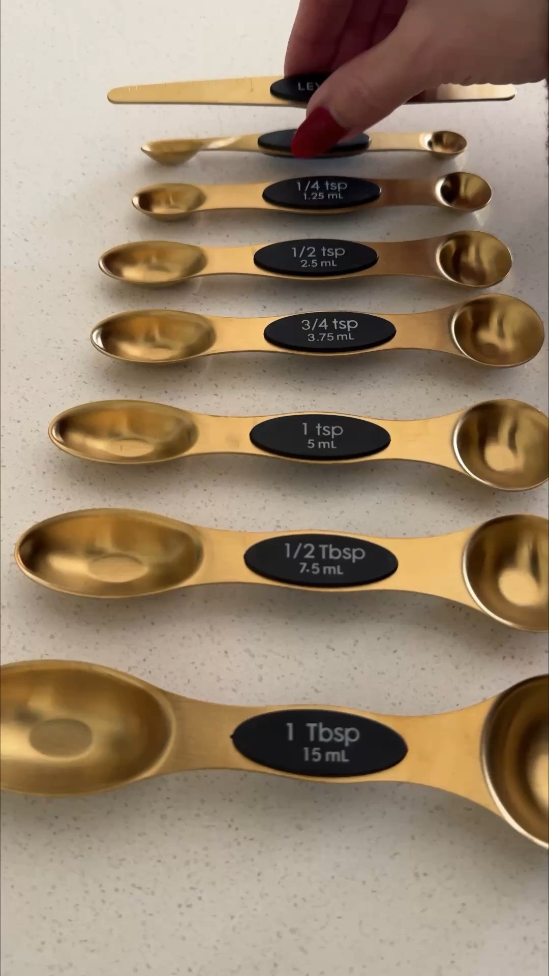 Magnetic measuring spoons from Amazon, kitchen must have

#LTKHome #LTKfoodie #LTKSaleAlert