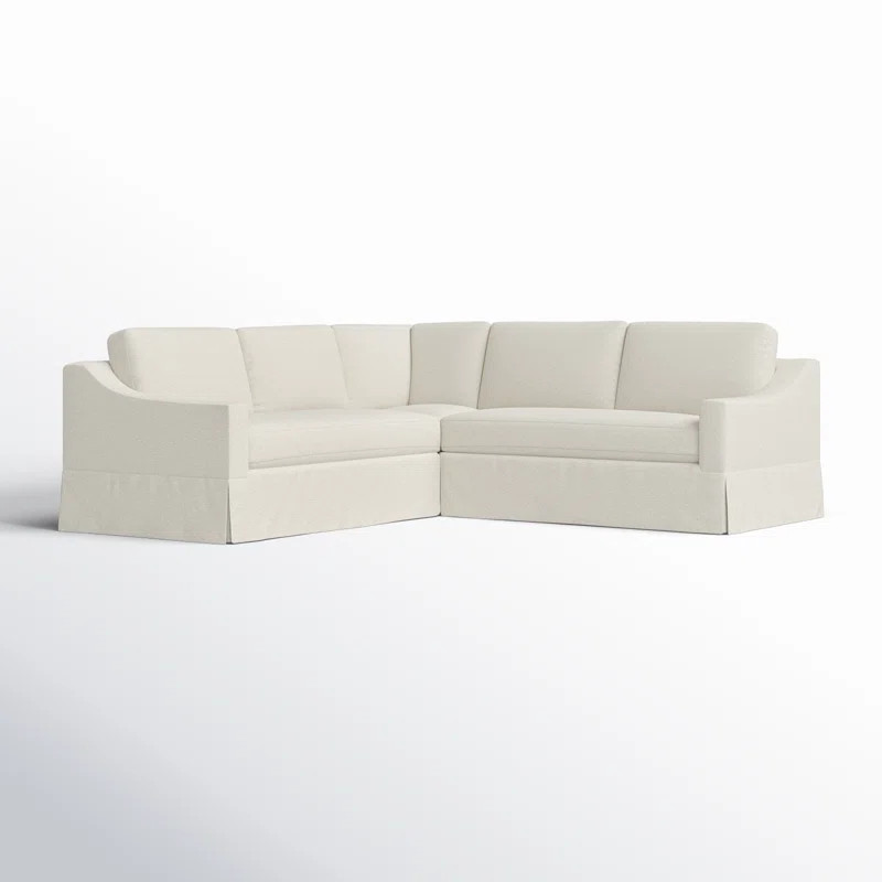 Cranbrook 3 - Piece Slipcovered Sectional | Wayfair North America