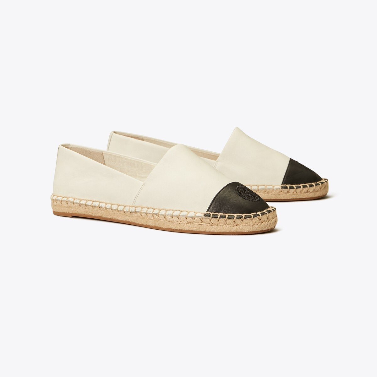 Color-Block Leather Espadrille | Tory Burch (US)