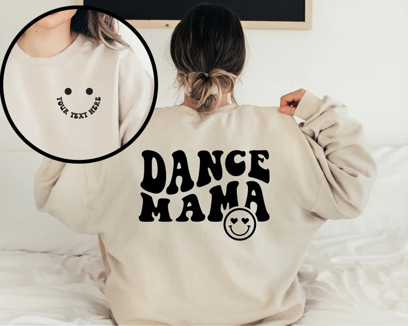Custom Dance Mom Shirt Personalized Dance Mama Shirt Ballet - Etsy | Etsy (US)