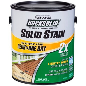 Rust-Oleum RockSolid Tintable Satin Solid Water-based Resurfacer (1-Gallon) | Lowe's